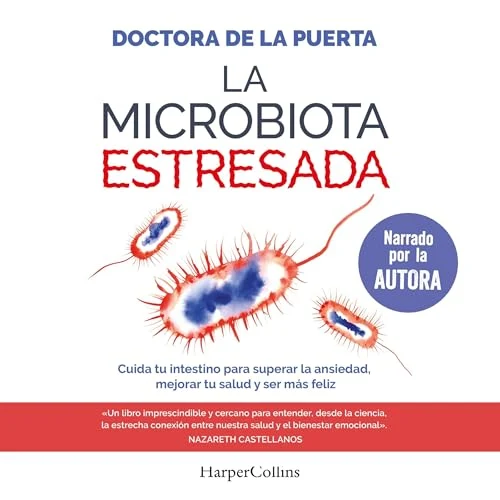 Portada de La microbiota estresada, de Doctora De La Puerta