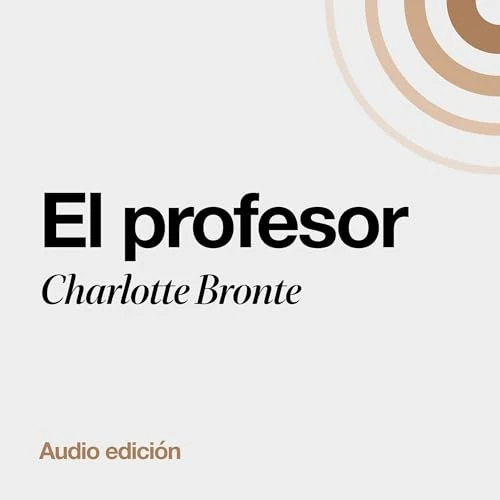 Portada de El profesor, de Charlotte Bronte