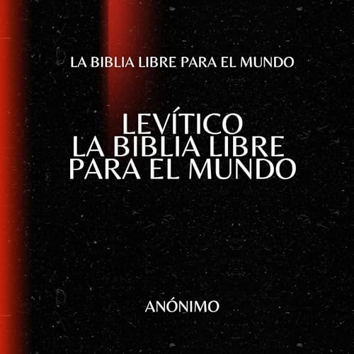 Portada de Levítico, de La Biblia Libre