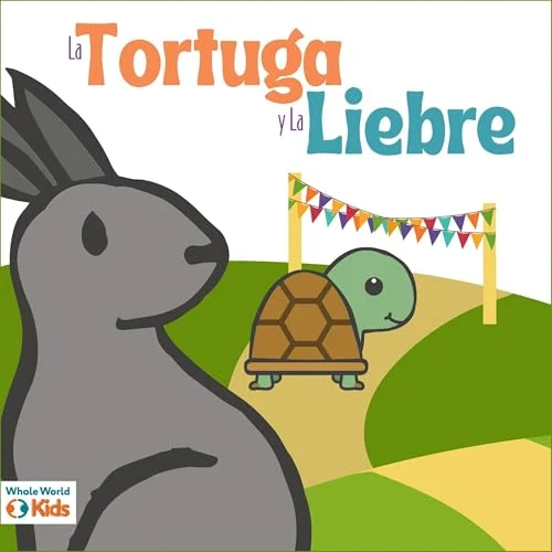 Portada de La tortuga y la liebre, de Aesop