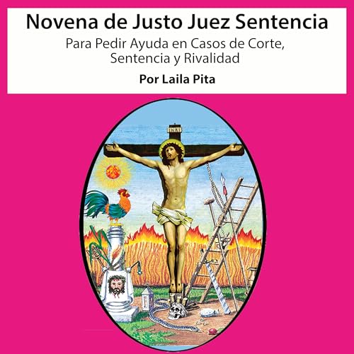 Portada de Novena al Justo Juez para pedir ayuda en casos de corte, sentencia y rivalidad