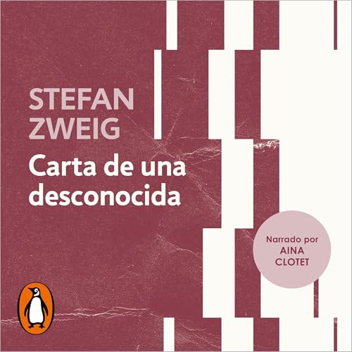 Portada de Carta de una desconocida, de Stefan Zweig