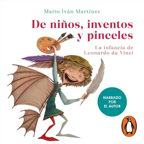 Portada de De niños, inventos y pinceles.