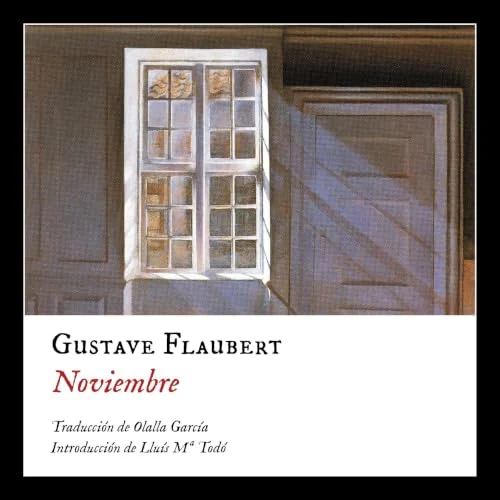 Portada de Noviembre, de Gustave Flaubert