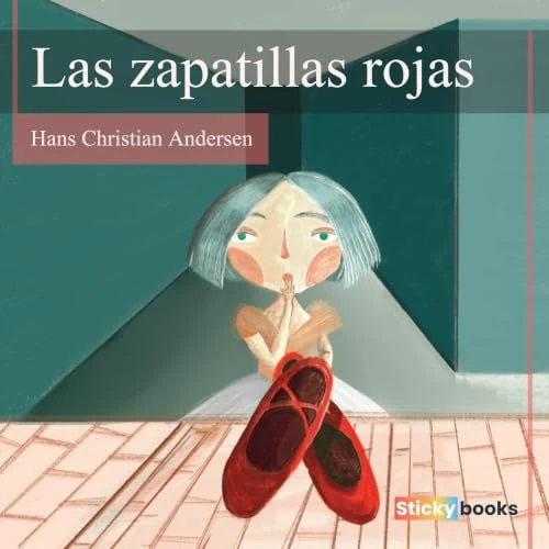 Portada de Las zapatillas rojas, de Hans Christian Andersen
