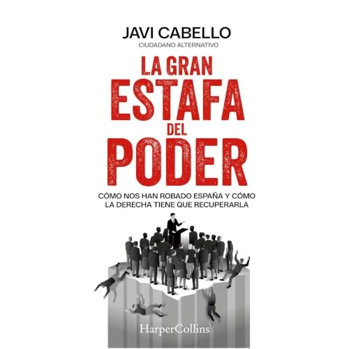 Portada de La gran estafa del poder, de Javi Cabello