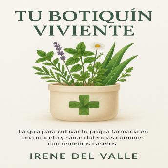 Portada de Tu Botiquín Viviente: La guía para cultivar tu propia farmacia en una maceta y sanar dolencias comunes con remedios caseros., de Sergio Alvarez