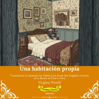 Portada de Una habitación propia | Spanish Version of A Room of One’s Own