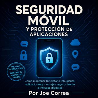 Portada de Seguridad Móvil y Protección de Aplicaciones: Cómo mantener tu teléfono inteligente, aplicaciones y mensajes seguros frente a intrusos digitales