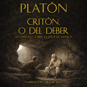 Portada de Critón o del deber, de Platón