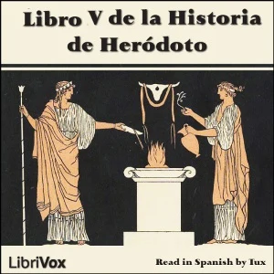 Portada de Libro V de la Historia de Heródoto