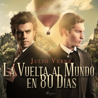 Portada de La vuelta al mundo en 80 días, de Jules Vernes