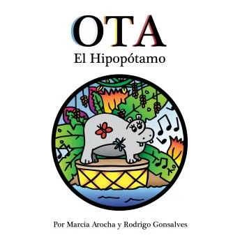 Portada de OTA El Hipopotamo, de Marcia Arocha, Rodrigo Gonsalves
