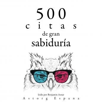 Portada de 500 citas de gran sabiduría: Colección las mejores citas
