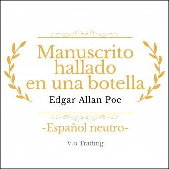 Portada de Manuscrito hallado en una botella, de Edgar Allan Poe