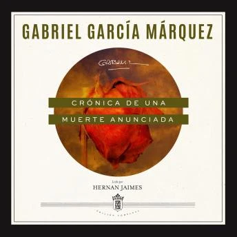 Portada de Crónica de una muerte anunciada, de Gabriel García Márquez