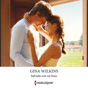 Portada de Salvado con un beso, de Gina Wilkins