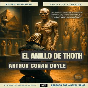 Portada de El Anillo De Thoth, de Sir Arthur Conan Doyle
