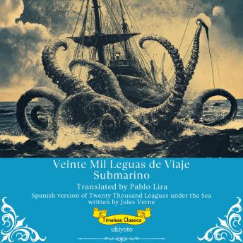 Portada de Veinte Mil Leguas de Viaje Submarino | Spanish Version of Twenty Thousand Leagues Under the Sea