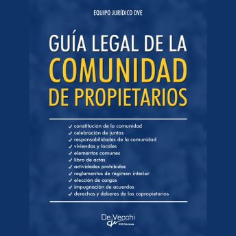 Portada de Guía legal de la comunidad de propietarios