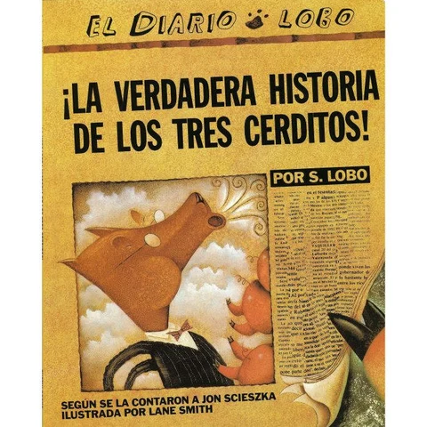 Portada de Verdadera Historia de los Tres Cerditos!, ¡La