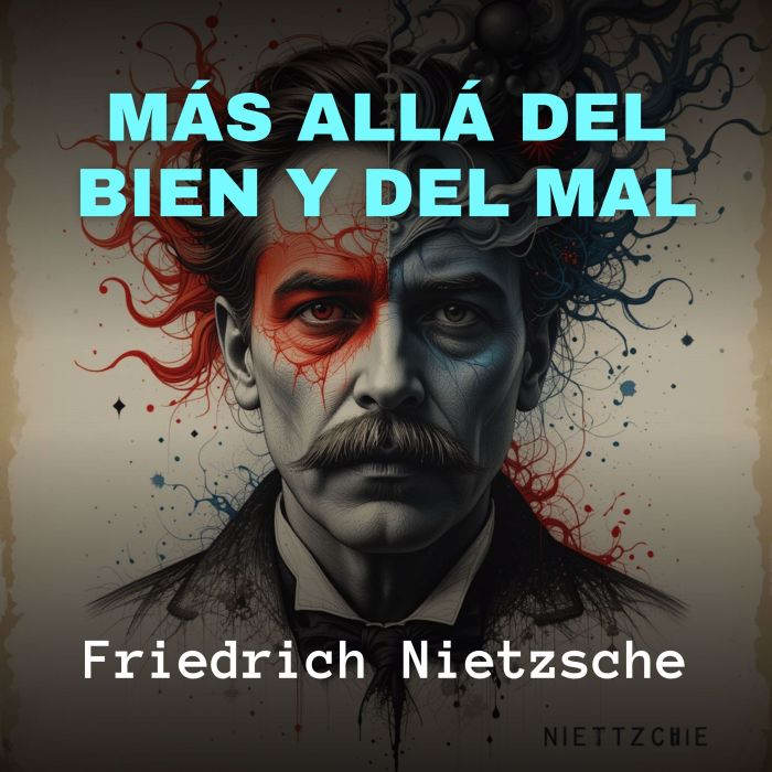 Portada de Mas alla del bien y del mal, de Friedrich Nietzsche