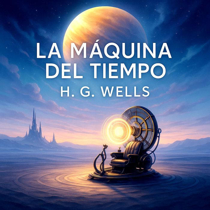 Portada de La Máquina Del Tiempo, de H. G. Wells