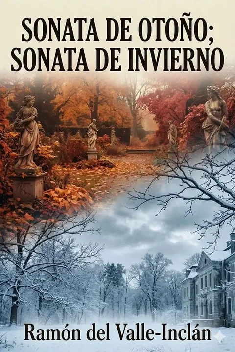Portada de Sonata de otoño; Sonata de invierno: memorias del Marqués de Bradomín