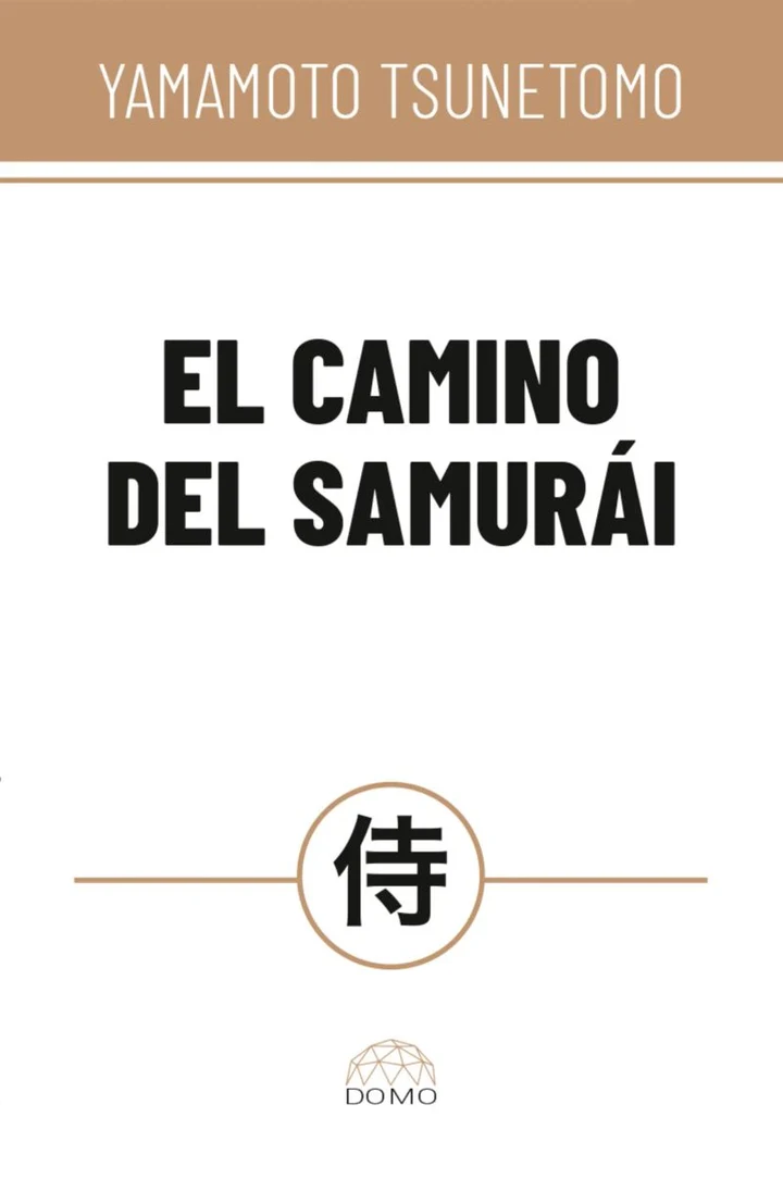 Portada de El camino del samurái, de Yamamoto Tsunetomo