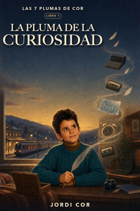 Portada de La pluma de la curiosidad
