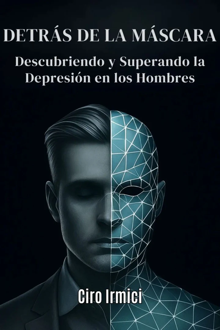 Portada de Detrás de la Máscara: Descubriendo y Superando la Depresión en los Hombres, de Ciro Irmici