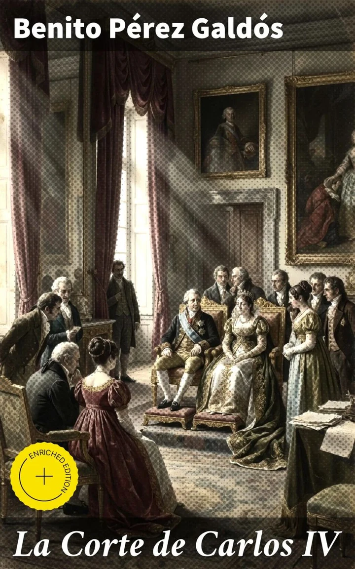 Portada de La Corte de Carlos IV, de Benito Pérez Galdós