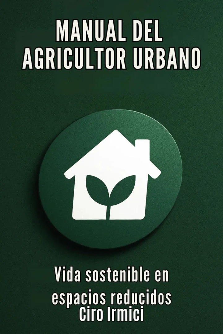 Portada de MANUAL DEL AGRICULTOR URBANO: Vida sostenible en espacios reducidos, de Ciro Irmici