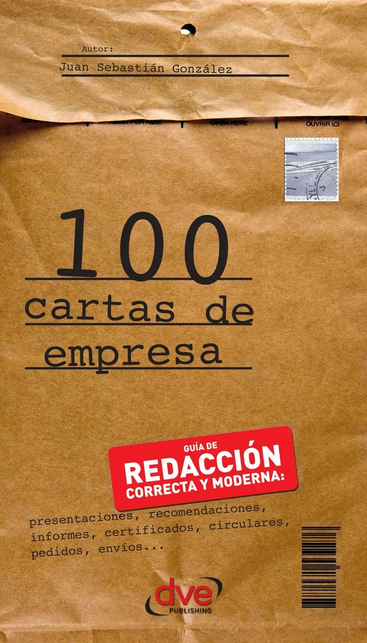Portada de 100 cartas de empresa, de Juan Sebastián González