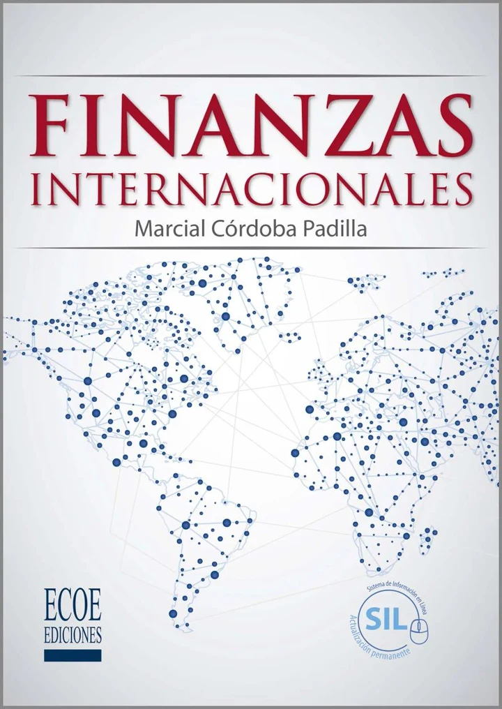 Portada de Finanzas internacionales, de Marcial Córdoba Padilla