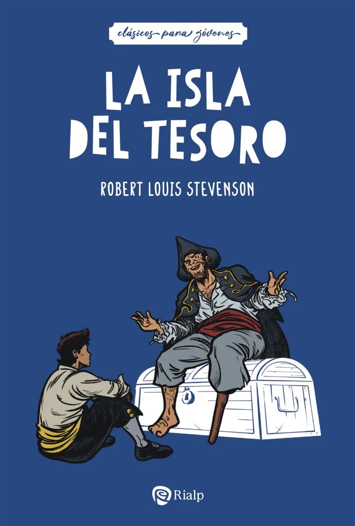 Portada de La Isla Del Tesoro, de Robert Louis Stevenson