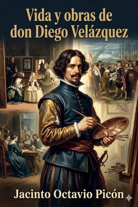 Portada de Vida y obras de don Diego Velázquez