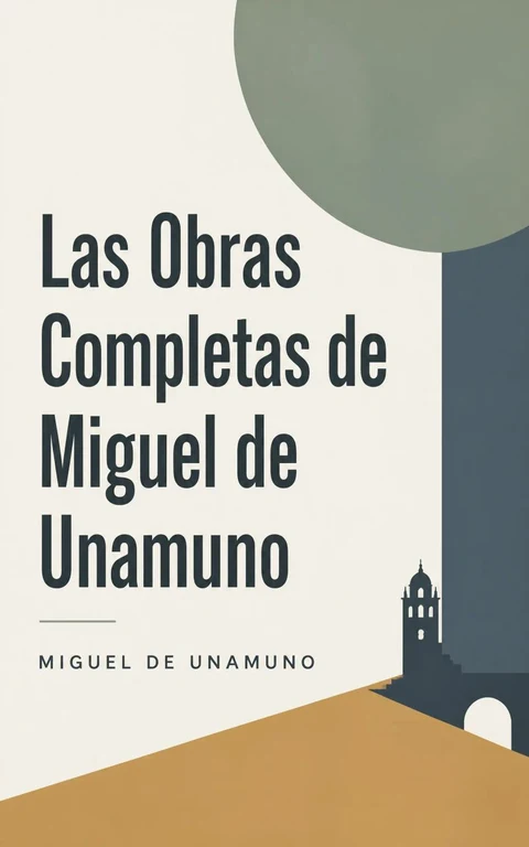 Portada de Las Obras Completas de Miguel de Unamuno