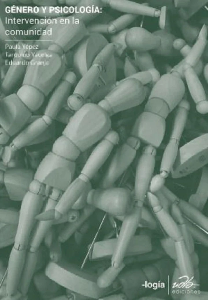 Portada de Género y psicología: intervención en la comunidad, de Paula Alejandra Yépez Tito, Eduardo José Granja Gilbert, Tarquino Yacelga Ponce, Camila Renata Velasteguí Toledo, Diego José Chávez Reinoso, Lourdes Estefanía Yépez Sandoval
