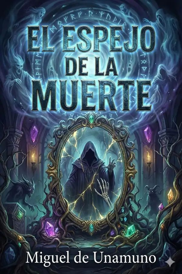 Portada de El espejo de la muerte, de Unamuno, Miguel de