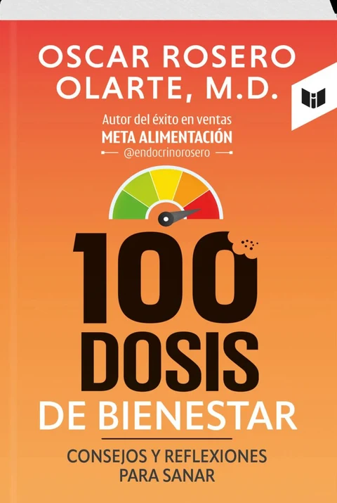Portada de 100 DOSIS  DE BIENESTAR