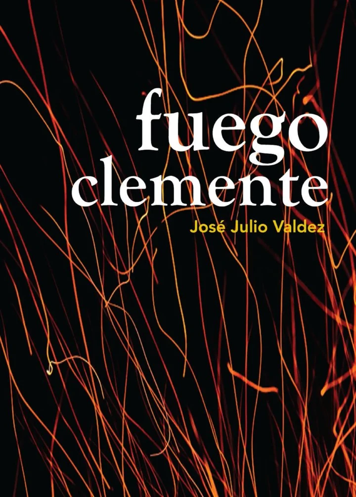 Portada de Fuego Clemente, de José Julio Valdez Robles