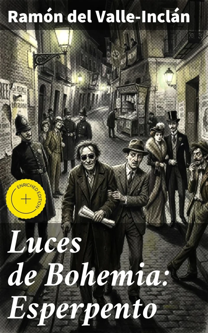 Portada de Luces de Bohemia: Esperpento, de Ramón del Valle-Inclán