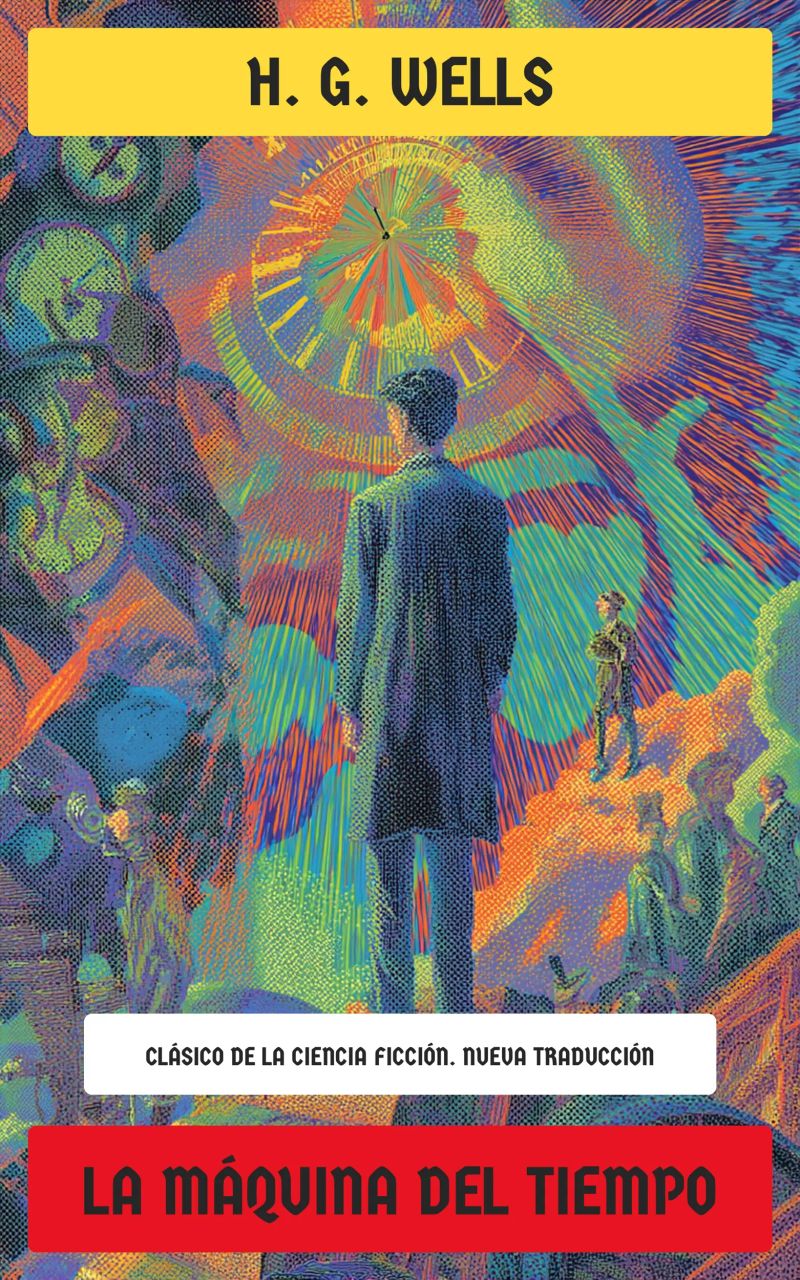 Portada de La Máquina Del Tiempo, de H. G. Wells