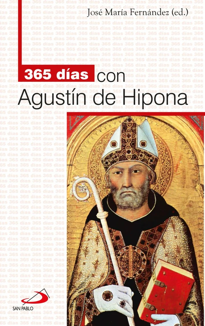 Portada de 365 días con Agustín de Hipona, de José María Fernández Lucio