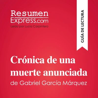 Portada de Crónica de una muerte anunciada de Gabriel García Márquez (Guía de lectura)