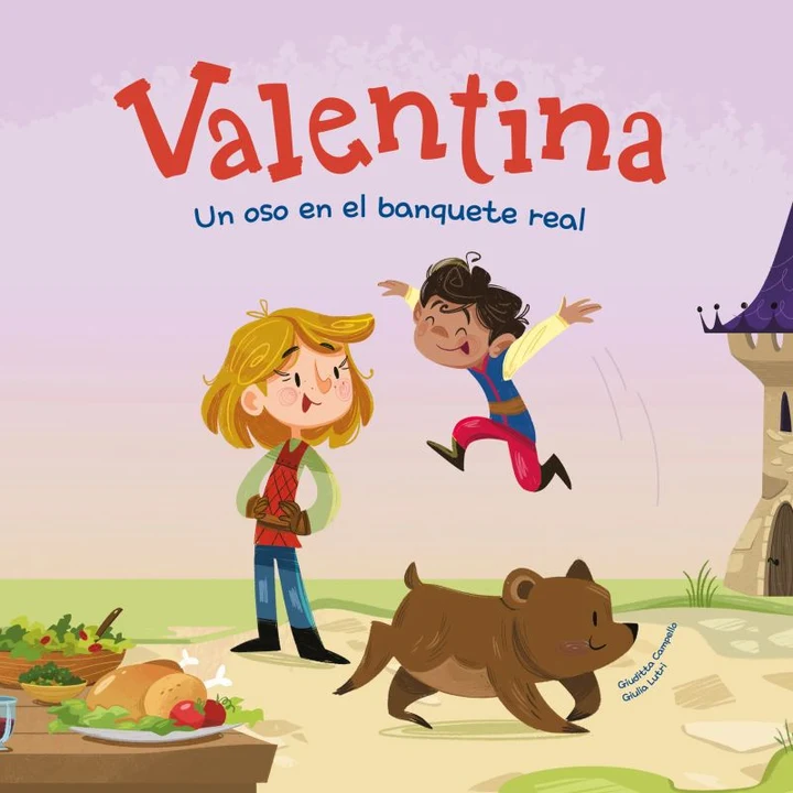Portada de Valentina - Un oso en el banquete real, de Giuditta Campello