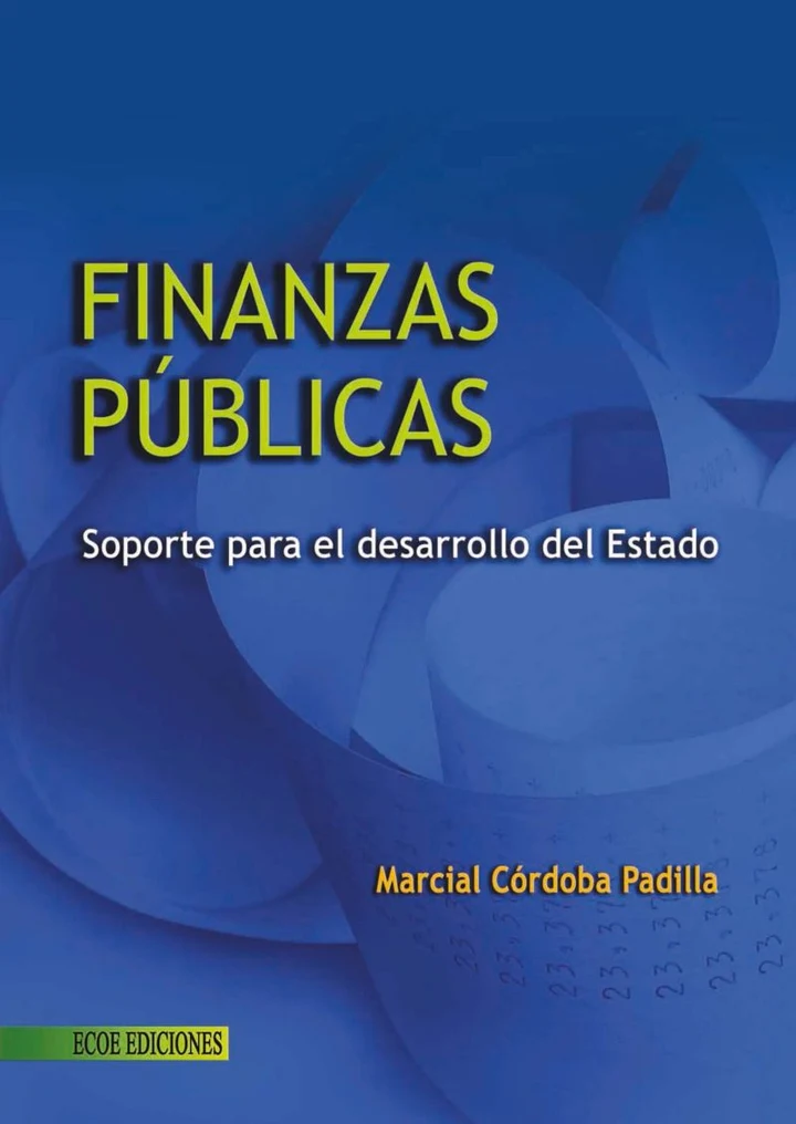 Portada de Finanzas públicas - 2da edición, de Marcial Córdoba Padilla
