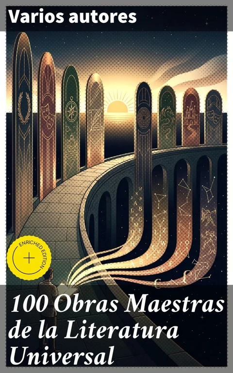 Portada de 100 Obras Maestras de la Literatura Universal
