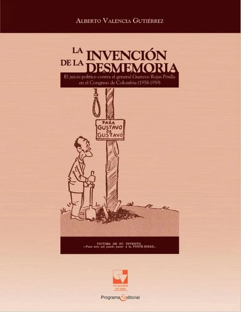 Portada de La invención de la desmemoria